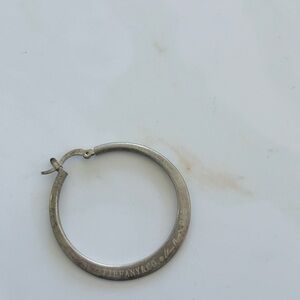 Vintage sterling silver Tiffany earring